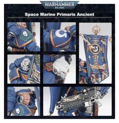 SPACE MARINES: PRIMARIS ANCIENT детальное изображение Ультрамарины Космические Десантники