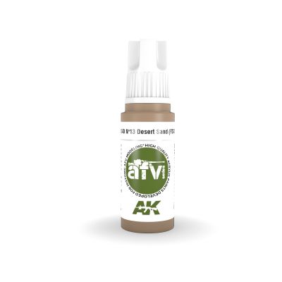 Acrylic paint Nº13 DESERT SAND – AFV (FS30279) AK-interactive AK11340 детальное изображение AFV Series AK 3rd Generation