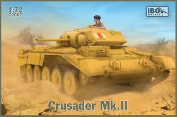 Сборная модель Crusader Mk.II – British Cruiser Tank Mk. VI детальное изображение Бронетехника 1/72 Бронетехника