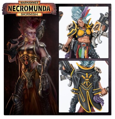 Ігровий набір Warhammer - NECROMUNDA: ESCHER UNDERHIVE CREW детальное изображение Necromunda WARHAMMER 40,000