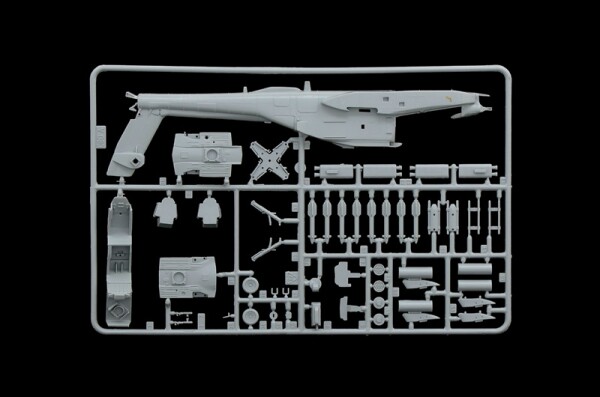 Збірна модель 1/72 Вертоліт AH-64 D APACHE LONGBOW Italeri 0080 детальное изображение Вертолеты 1/72 Вертолеты