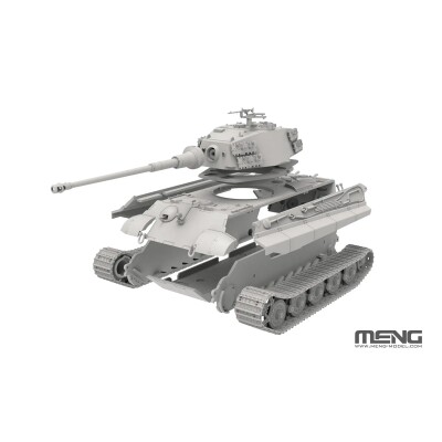 Збірна модель 1/72 Німецький важкий танк Sd.Kfz.182 King Tiger (Henschel Turret) Meng 72-011 детальное изображение Бронетехника 1/72 Бронетехника