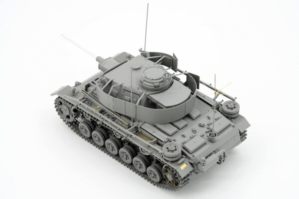 Збірна модель 1/35 Німецький танк Pz.Bef.Wg.III Ausf.K з екранами (2 до 1) Border Model BT-048 детальное изображение Бронетехника 1/35 Бронетехника