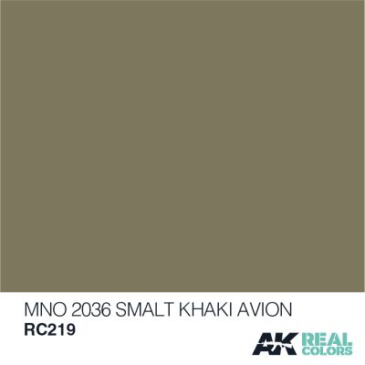 MNO 2036 Smalt Khaki Avion / Авіаційний хакі детальное изображение Real Colors Краски