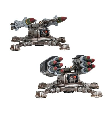 Игровой набор Warhammer 40000 - THE HORUS HERESY: LEGIONES ASTARTES - TARANTULA MISSILE BATTERY детальное изображение Ересь Хоруса WARHAMMER 40,000