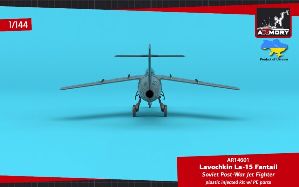 Сборная модель 1/144 Советский реактивный истребитель Ла-15 «Фантэйл» Armory Models Group 14601 детальное изображение Самолеты 1/144 Самолеты