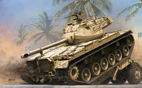 Американський танк M47 Patton E/M детальное изображение Бронетехника 1/35 Бронетехника
