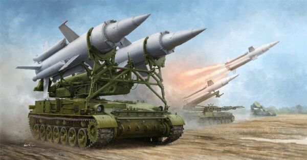 Soviet 2K11A TEL w/9M8M MissileKrug-a (SA-4 Ganef) детальное изображение Зенитно ракетный комплекс Военная техника