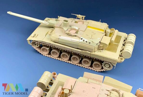 Збірна модель 1/35 Танк Leclerc ОБТ XXI Tiger Model 4655 детальное изображение Бронетехника 1/35 Бронетехника