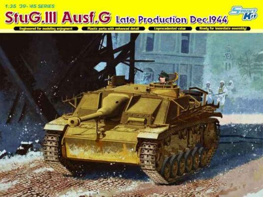 StuG.III Ausf.G Late Production Dec.1944 детальное изображение Бронетехника 1/35 Бронетехника