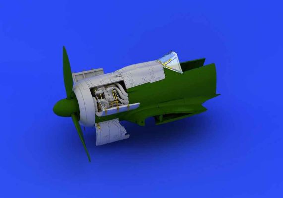 Fw 190A-8 engine детальное изображение Наборы деталировки Афтермаркет