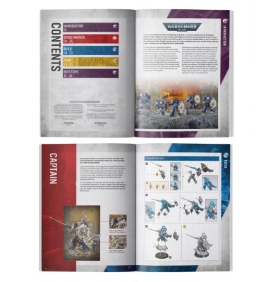 Ігровий набір Warhammer 40000 - GETTING STARTED WITH SPACE MARINES (ENG) детальное изображение Игровые наборы WARHAMMER 40,000