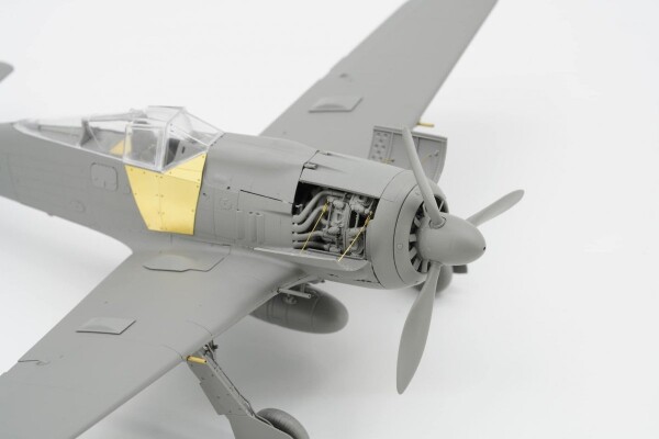 Збірна модель 1/35 Літак Focke-Wulf Fw-190 A-8 R2/6/7/8 (комплект 4 до 1) Border Model BF-009 детальное изображение Самолеты 1/35 Самолеты