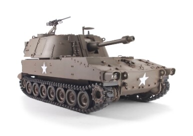 Збірна модель 1/35 Американська самохідна гаубиця M108 (105-мм гаубиця з довжиною ствола 30 калібрів) AFV Club 35108 детальное изображение Артиллерия 1/35 Артиллерия