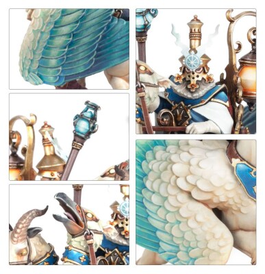 Игровой набор Warhammer AGE OF SIGMAR - CITIES OF SIGMAR - ERASMUS ZONN THE ENLIGHTENED ONE детальное изображение Города Зигмара Порядок