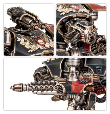 Ігровий набір Warhammer 40000 – HORUS HERESY: LEGIONS IMPERIALIS – MECHANICUM: REAVER TITAN GRAV/OBL &amp; VOLK/ANNH детальное изображение Ересь Хоруса WARHAMMER 40,000