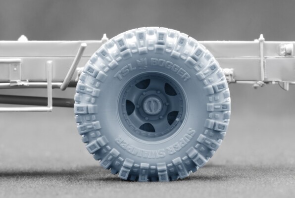 Набор колес (с деформацией) Rat Rod для G506 Cargo Truck от ICM, Miniart ScaleX WW-35032W детальное изображение Колёса Афтермаркет