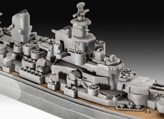 Стартовий набір 1/1200 Лінкор USS New Jersey Revell 65183 детальное изображение Флот 1/1200 Флот