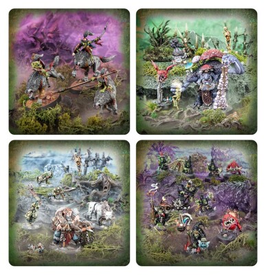 Игровой набор - WARHAMMER UNDERWORLDS: GITZ AND GOLIATHS детальное изображение Warhammer Underworlds WARHAMMER Age of Sigmar