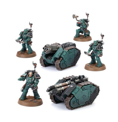 Игровой набор Warhammer 40000 - THE HORUS HERESY: LEGIONES ASTARTES - RAPIER LASER DESTROYER детальное изображение Ересь Хоруса WARHAMMER 40,000