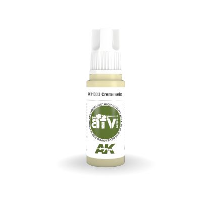 Акриловая краска  CREMEWEISS / Кремово-белый – AFV АК-интерактив AK11333 детальное изображение AFV Series AK 3rd Generation