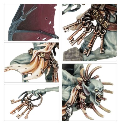 Игровой набор Warhammer AGE OF SIGMAR - SPEARHEAD: FLESH-EATER COURTS - CHARNEL WATCH детальное изображение Дворы Пожирателей Плоти Смерть