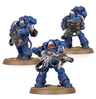 Ігровий набір Warhammer 40000 - COMBAT PATROL - SALAMANDERS детальное изображение Саламандры Космические Десантники