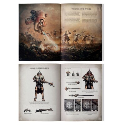 Книга Warhammer THE HORUS HERESY JOURNAL TACTICA: SKITARII - STEEL HAND OF MARS детальное изображение Кодексы и правила Warhammer Художественная литература