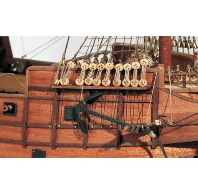 Scale wooden model 1/90 Galleon &quot;San Martin&quot; OcCre 13601 детальное изображение Корабли Модели из дерева