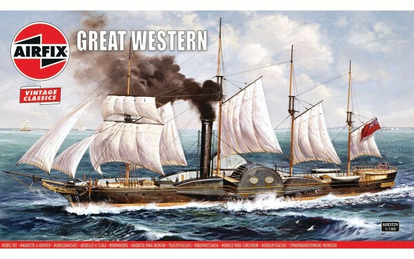 preview Сборная модель 1/180 Корабль Great Western Airfix A08252V