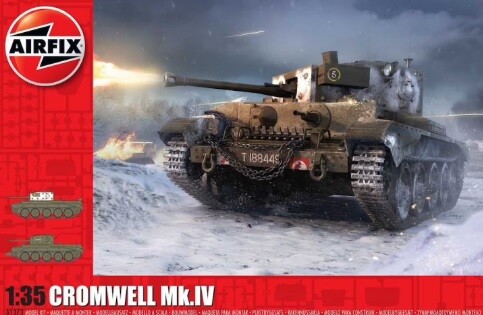 Збірна модель 1/35 Танк Cromwell Mk.IV Airfix A1373 детальное изображение Бронетехника 1/35 Бронетехника