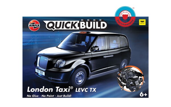 Збірна модель конструктор автомобіль QUICKBUILD London Taxi Airfix J6051 детальное изображение Автомобили Конструкторы