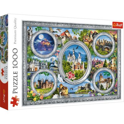 Puzzles Castles of the world 1000pcs детальное изображение 1000 элементов Пазлы