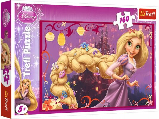 Puzzles Rapunzel got tangled 160 pcs детальное изображение 160 элементов Пазлы