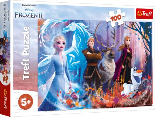 Puzzle Ice Magic: Frozen 100pcs детальное изображение 100 элементов Пазлы