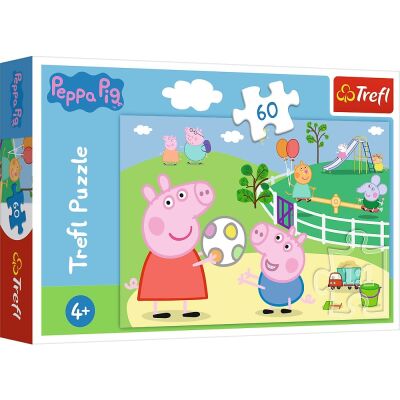 Puzzles Play with friends Peppa Pig 60pcs детальное изображение 60 элементов Пазлы
