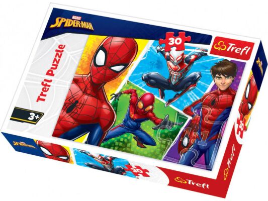 Puzzles Spiderman and Miguel 30pcs детальное изображение 30 элементов Пазлы