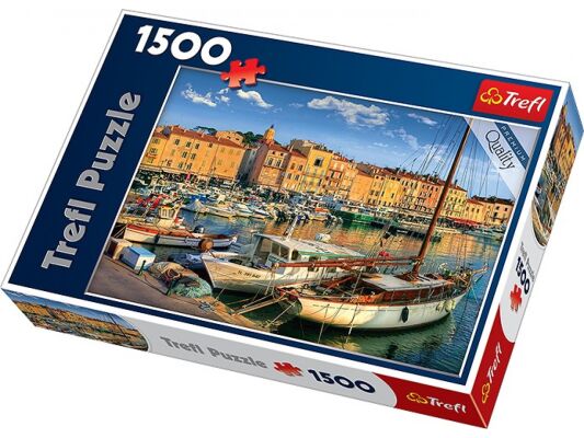 Puzzle Old Port in Saint-Tropez 1500pcs детальное изображение 1500 элементов Пазлы