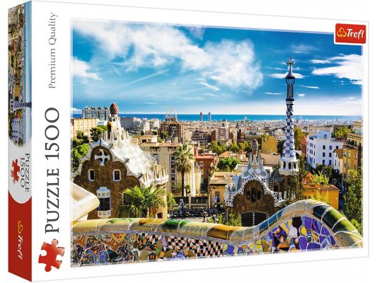 Пазлы Парк Гуэл (Барселона) 1500шт детальное изображение 1500 элементов Пазлы