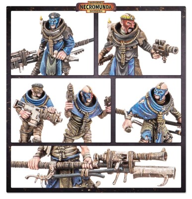 Ігровий набір Warhammer - NECROMUNDA: CAWDOR UNDERHIVE CREW детальное изображение Necromunda WARHAMMER 40,000