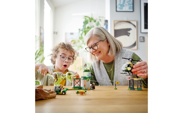 Конструктор LEGO Jurassic World Втеча тиранозавра 76944 детальное изображение Jurassic Park Lego