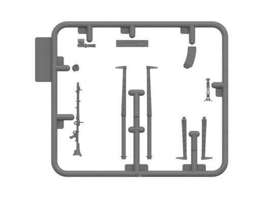 Збірна модель 1/35 Німецький військовий автомобіль Kfz.70 з MG 34 ICM 35502 детальное изображение Автомобили 1/35 Автомобили