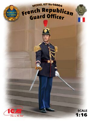Офицер Республиканской гвардии Франции детальное изображение Фигуры 1/16 Фигуры
