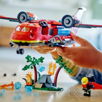 LEGO City Fire rescue plane 60413 детальное изображение City Lego