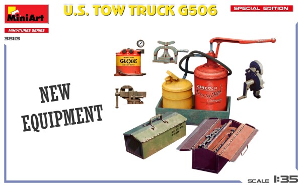 Сборная модель 1/35 Американский эвакуатор G506 (специальное издание) MiniArt 38113 детальное изображение Автомобили 1/35 Автомобили