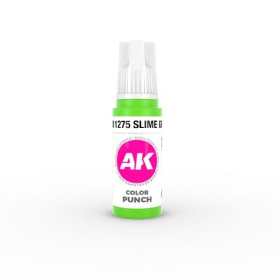 Acrylic paint SLIME GREEN – COLOR PUNCH AK-interactive AK11275 детальное изображение General Color AK 3rd Generation