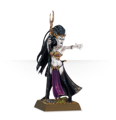 DARK ELF SORCERESS  детальное изображение CITIES OF SIGMAR GRAND ALLIENCE ORDER