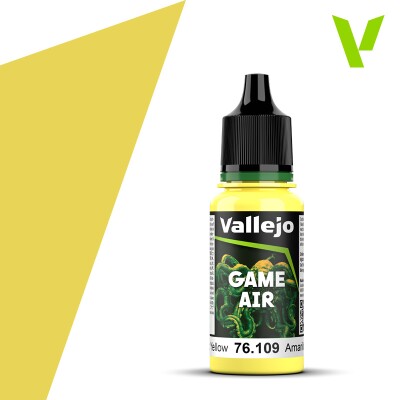 Акриловая краска Токсично Желтая (Toxic Yellow) Vallejo VAL 76109 детальное изображение Game Air Vallejo