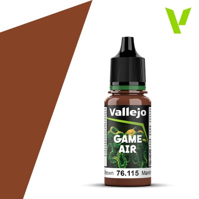 Acrylic paint Grunge Brown Vallejo VAL 76115 детальное изображение Game Air Vallejo