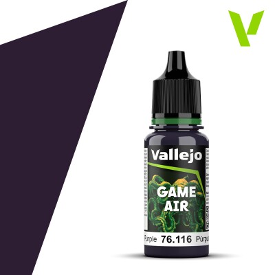 Acrylic paint Midnight Purple Vallejo VAL 76116 детальное изображение Game Air Vallejo